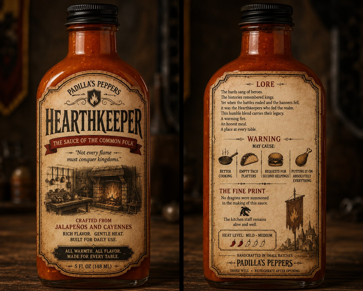Hearthkeeper bottle