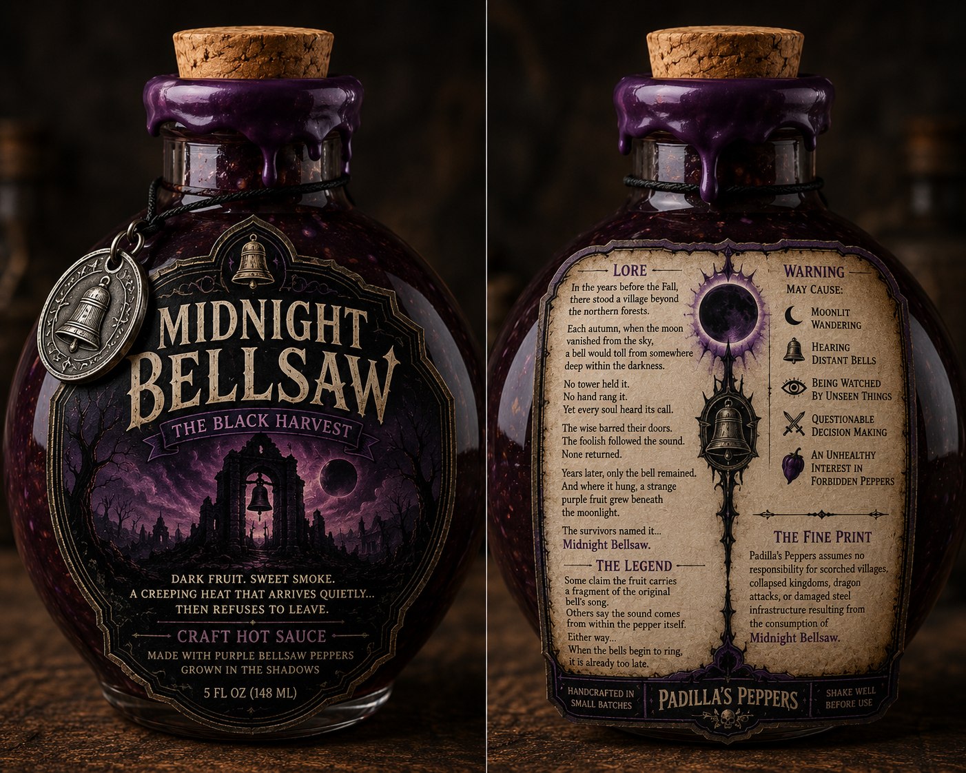Midnight Bellsaw bottle