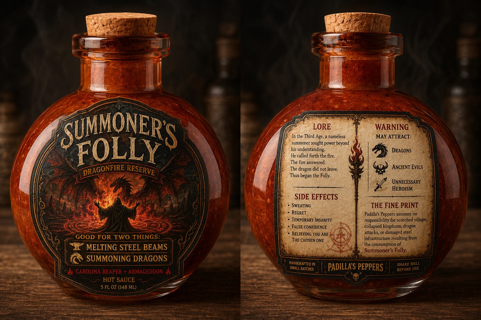 Summoner's Folly bottle